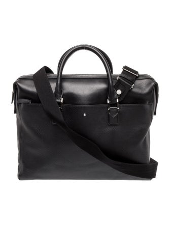 Montblanc Leather Top Handle Bag