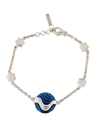 Montblanc Glass Swirl Station Bracelet