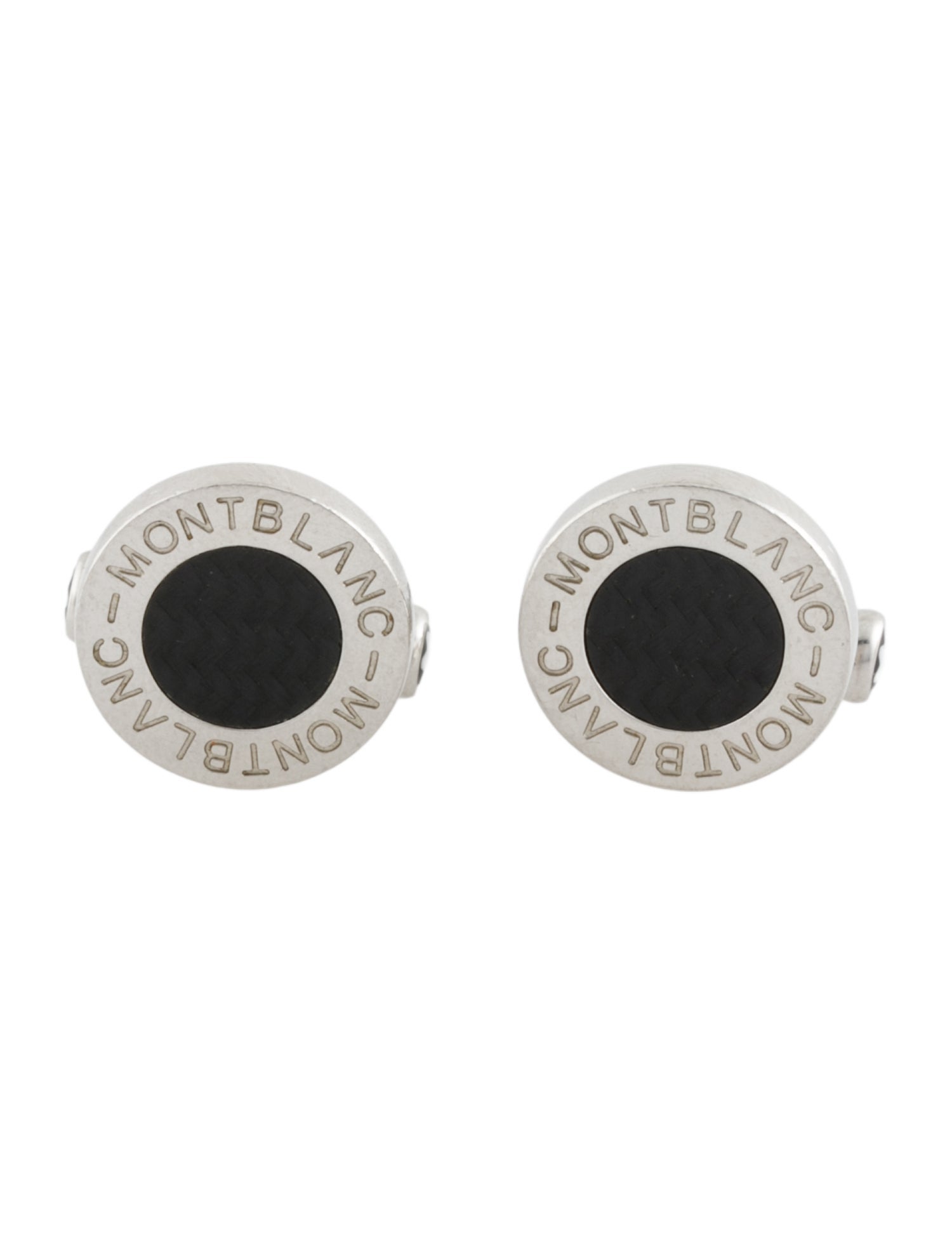 Montblanc Carbon Fiber Cufflinks