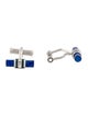 Montblanc Lapis Lazuli & Enamel Cufflinks