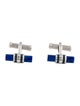 Montblanc Lapis Lazuli & Enamel Cufflinks