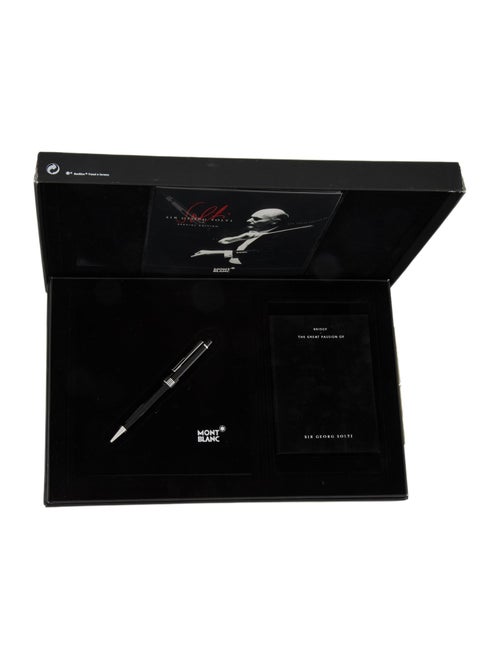 Montblanc Special Edition Sir Georg Solti Ballpoint Pen and Bridge Cards