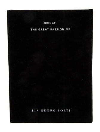 Montblanc Special Edition Sir Georg Solti Ballpoint Pen and Bridge Cards