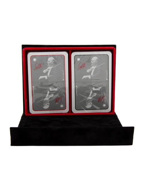 Montblanc Special Edition Sir Georg Solti Ballpoint Pen and Bridge Cards