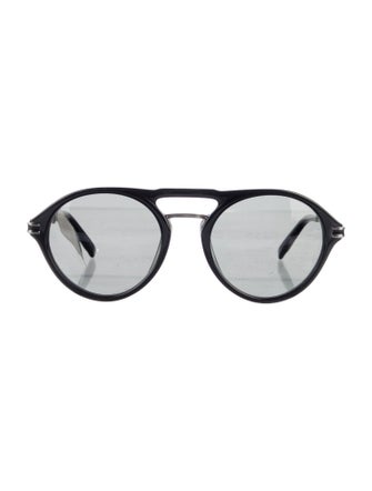 Montblanc Round Mirrored Sunglasses