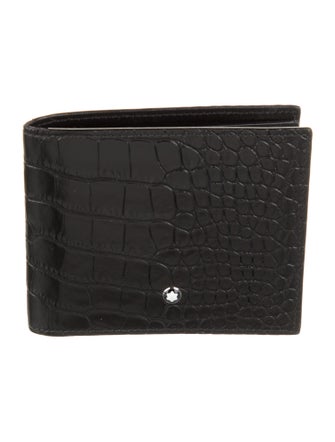 Montblanc Embossed Leather Bifold Wallet