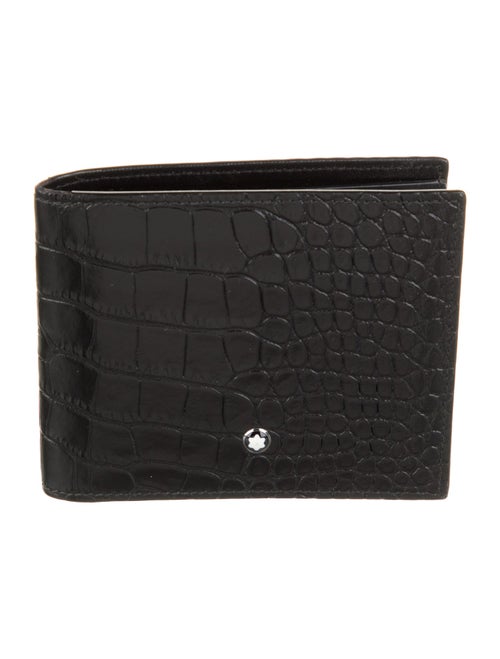 Montblanc Embossed Leather Bifold Wallet