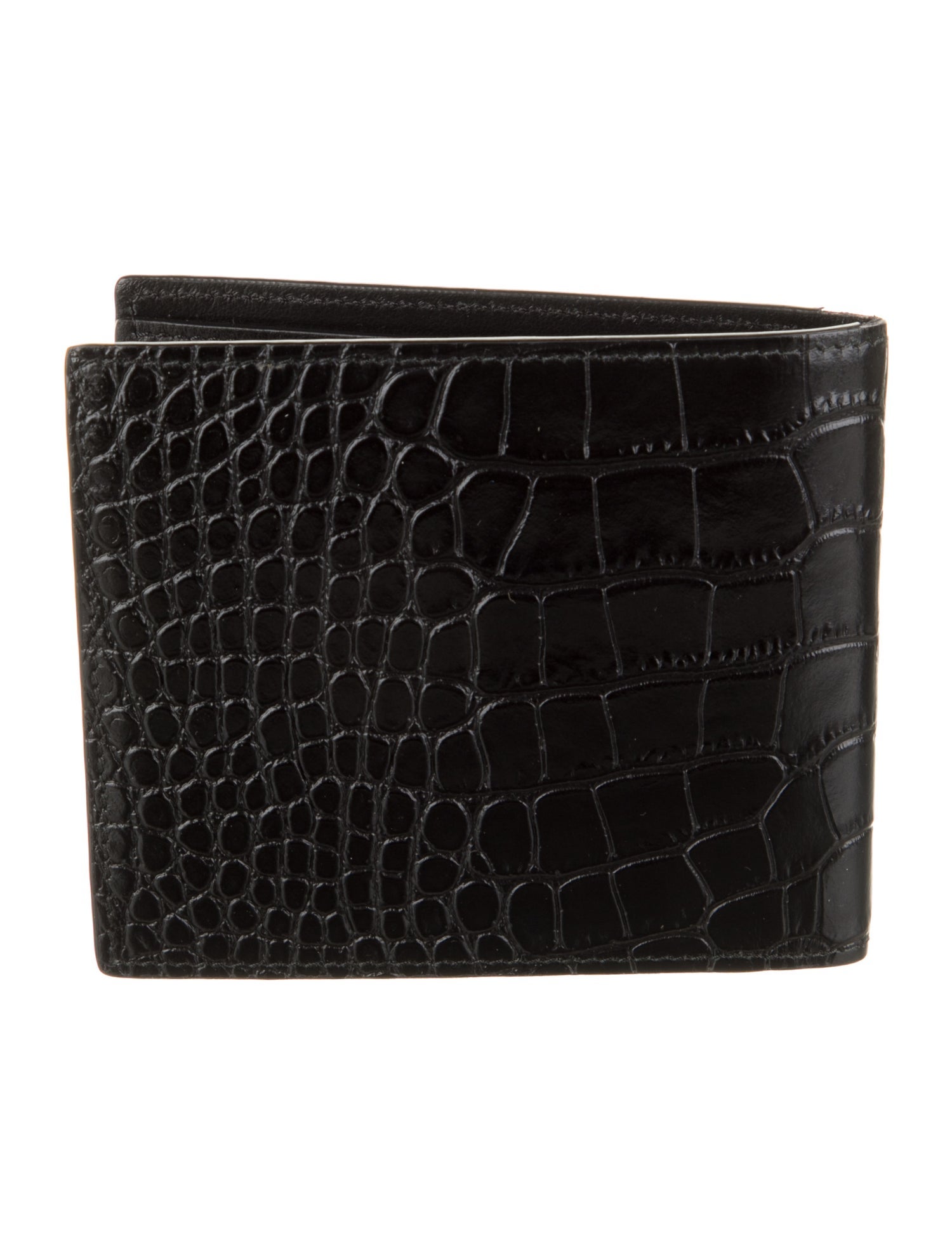 Montblanc Embossed Leather Bifold Wallet