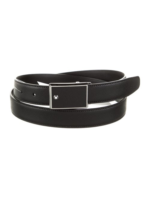 Montblanc Saffiano Leather Belt