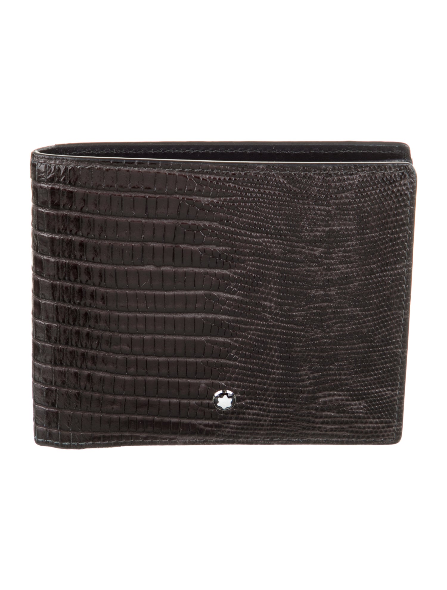 Montblanc Embossed Leather Bifold Wallet w/ Tags