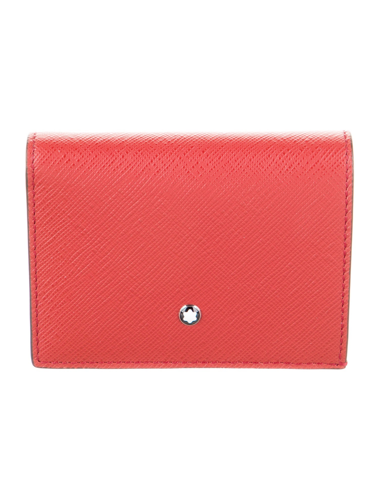 Montblanc Saffiano Leather Compact Wallet