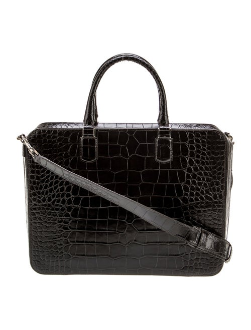 Montblanc Leather Top Handle Bag