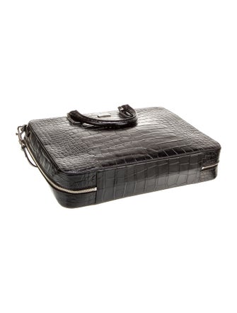 Montblanc Leather Top Handle Bag