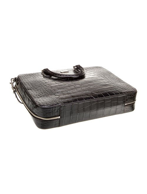 Montblanc Leather Top Handle Bag