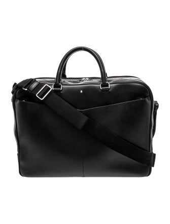 Montblanc Leather Messenger Bag