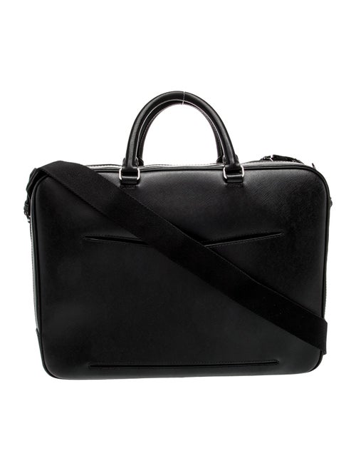 Montblanc Leather Messenger Bag