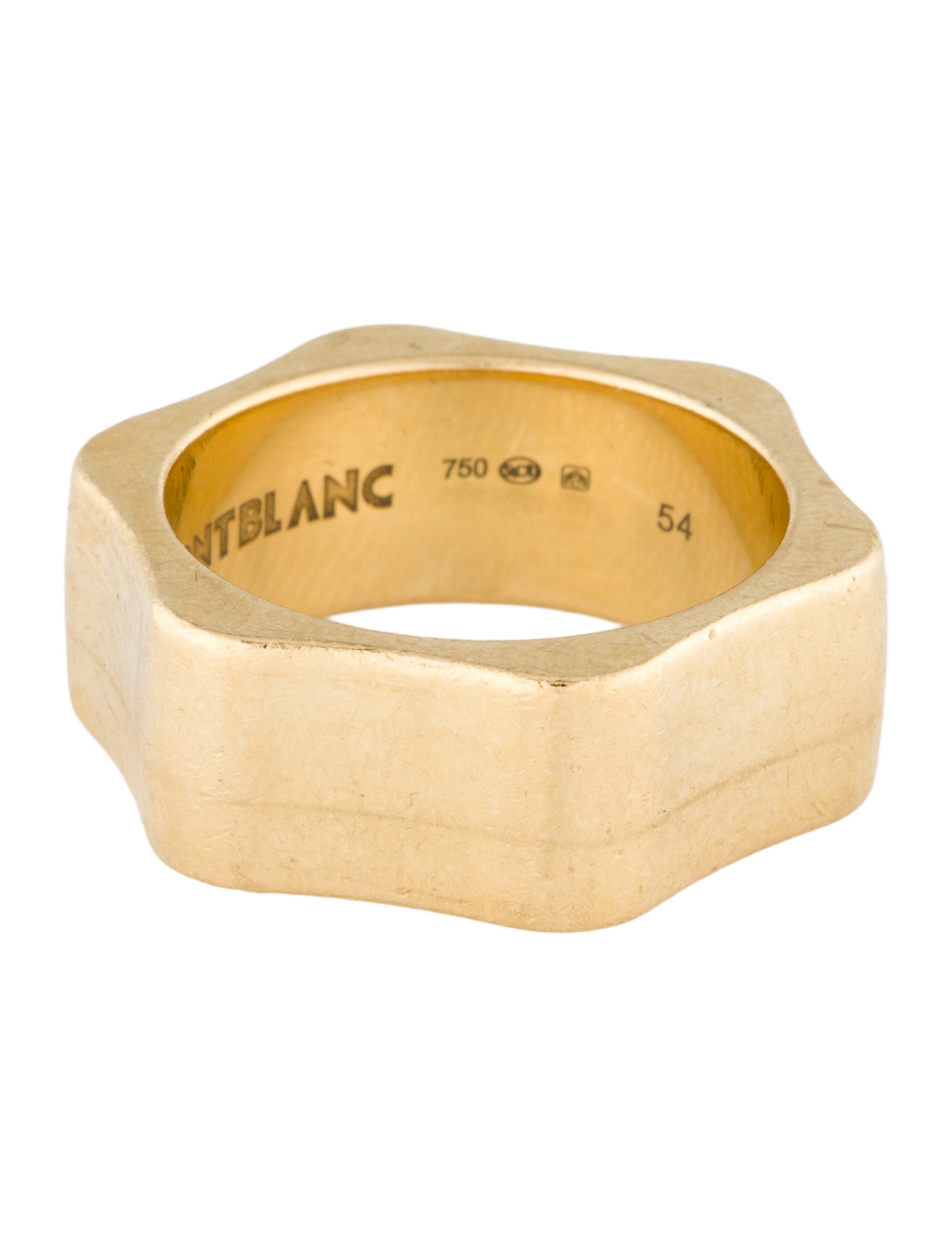 Montblanc 18K Star Wide Band