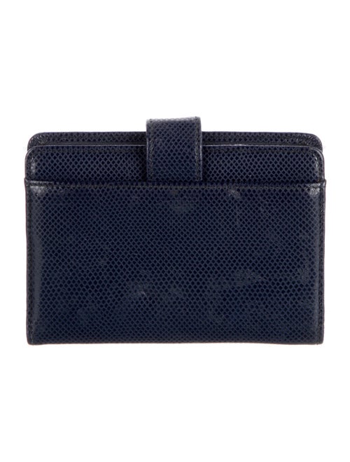 Montblanc Caviar Timeless Compact Wallet Leather French Purse