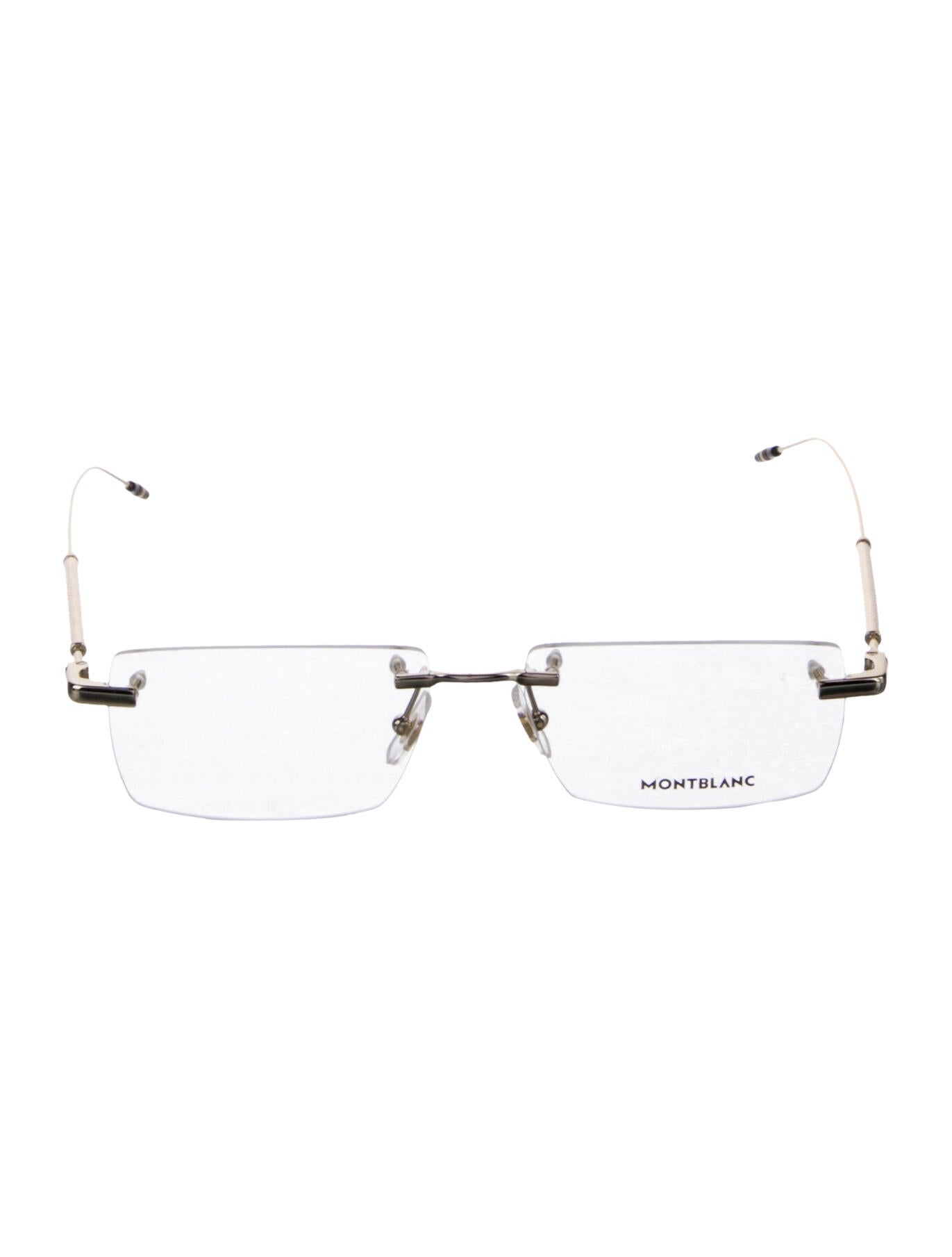 Montblanc Compression Narrow Square Eyeglasses
