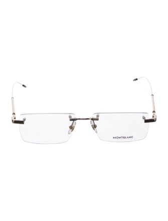 Montblanc Compression Narrow Square Eyeglasses