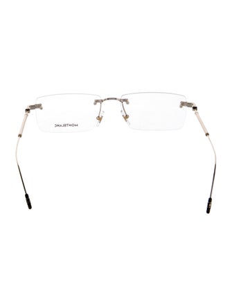 Montblanc Compression Narrow Square Eyeglasses