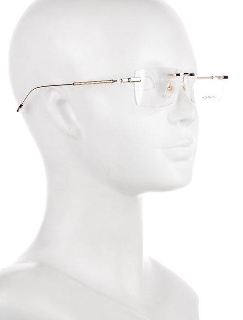 Montblanc Compression Narrow Square Eyeglasses
