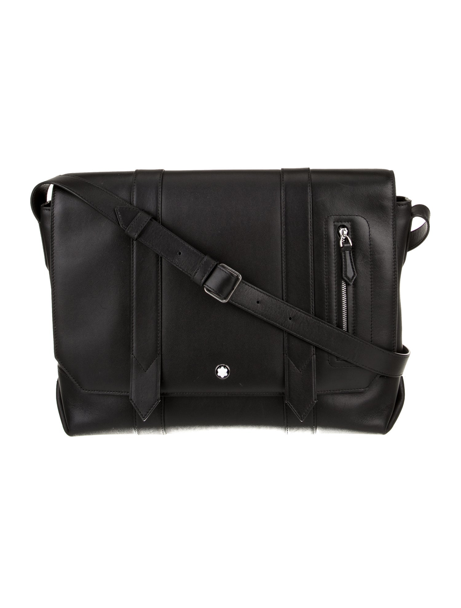 Montblanc Leather Messenger Bag