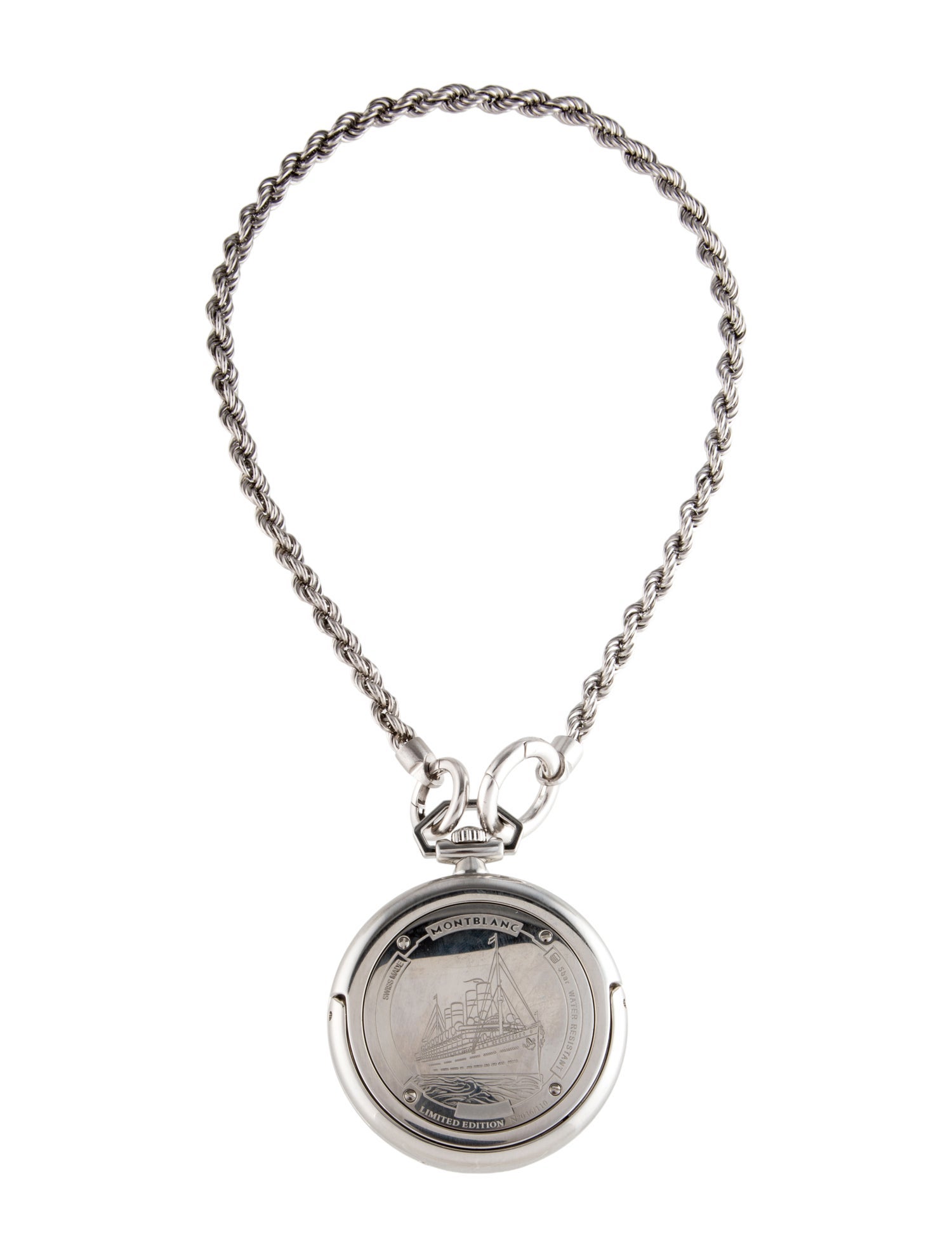 Montblanc 4810 Collection Orbis Terrarum Pocket Watch