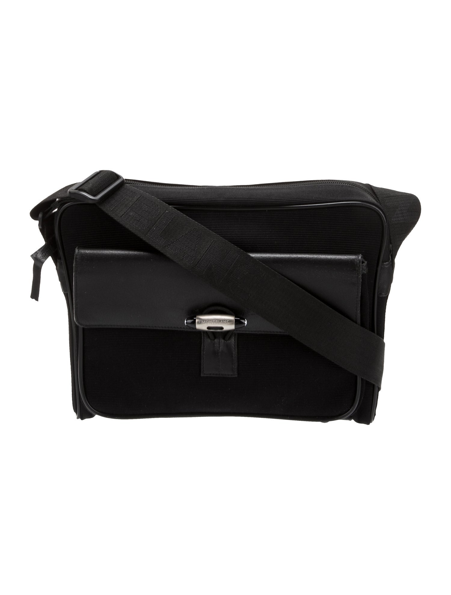 Montblanc Leather Messenger Bag