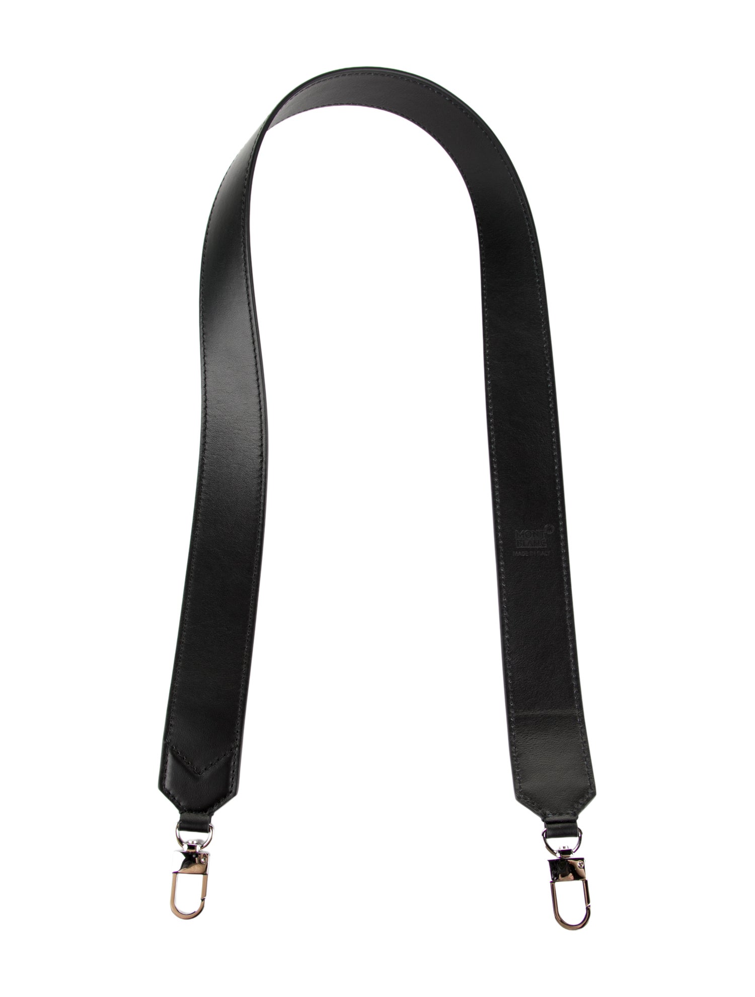 Montblanc leather bag strap
