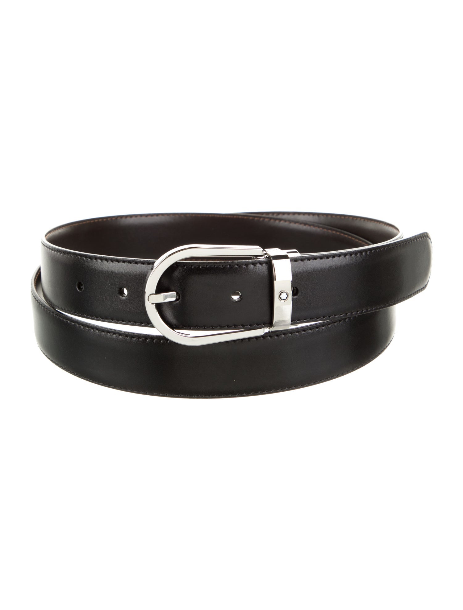 Montblanc Skinny Leather Belt