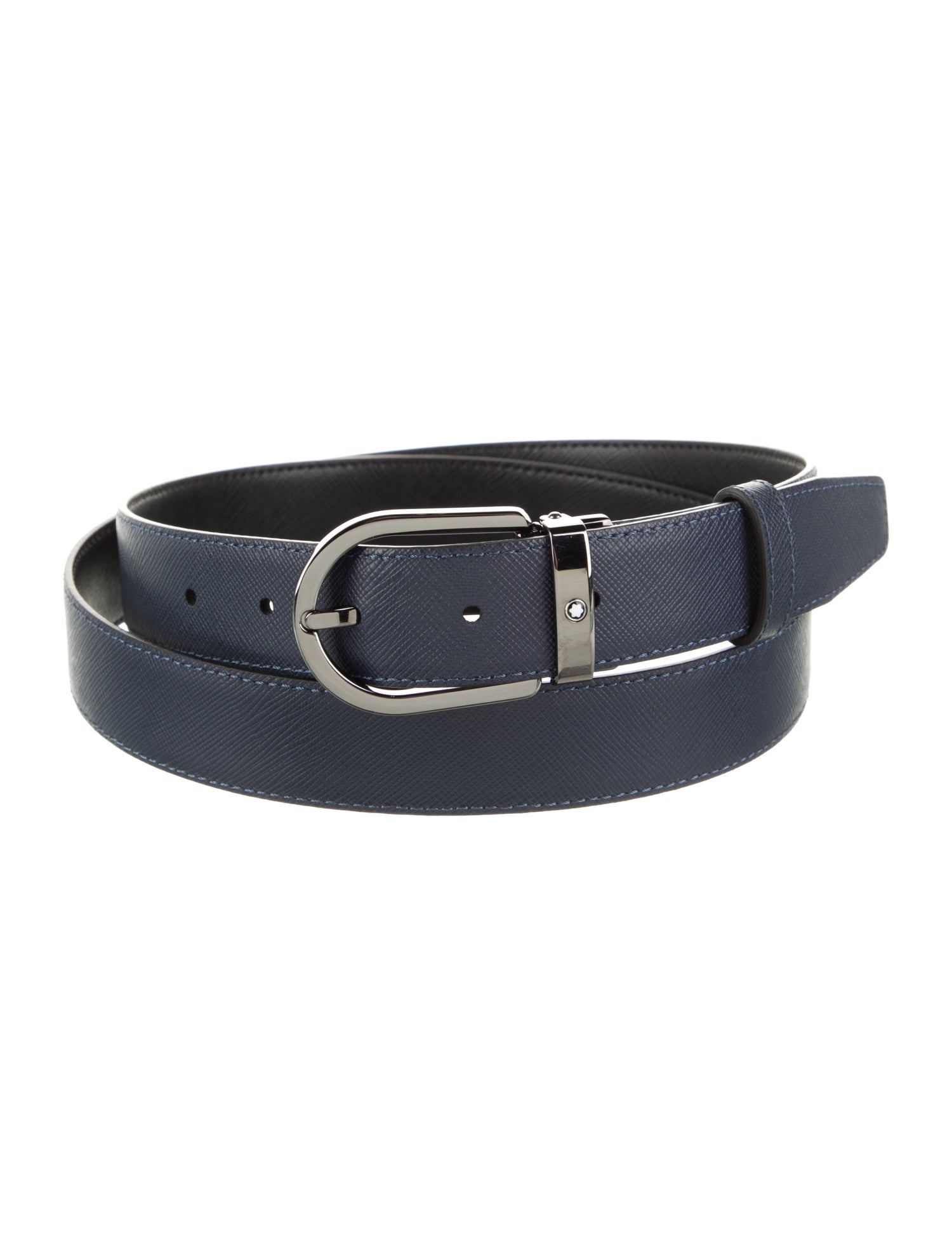 Montblanc Saffiano Leather Belt