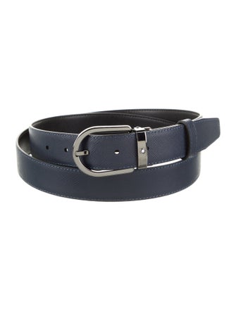 Montblanc Saffiano Leather Belt
