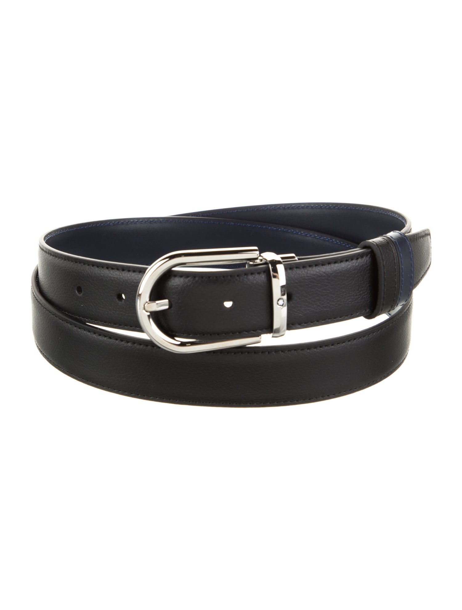 Montblanc Skinny Leather Belt