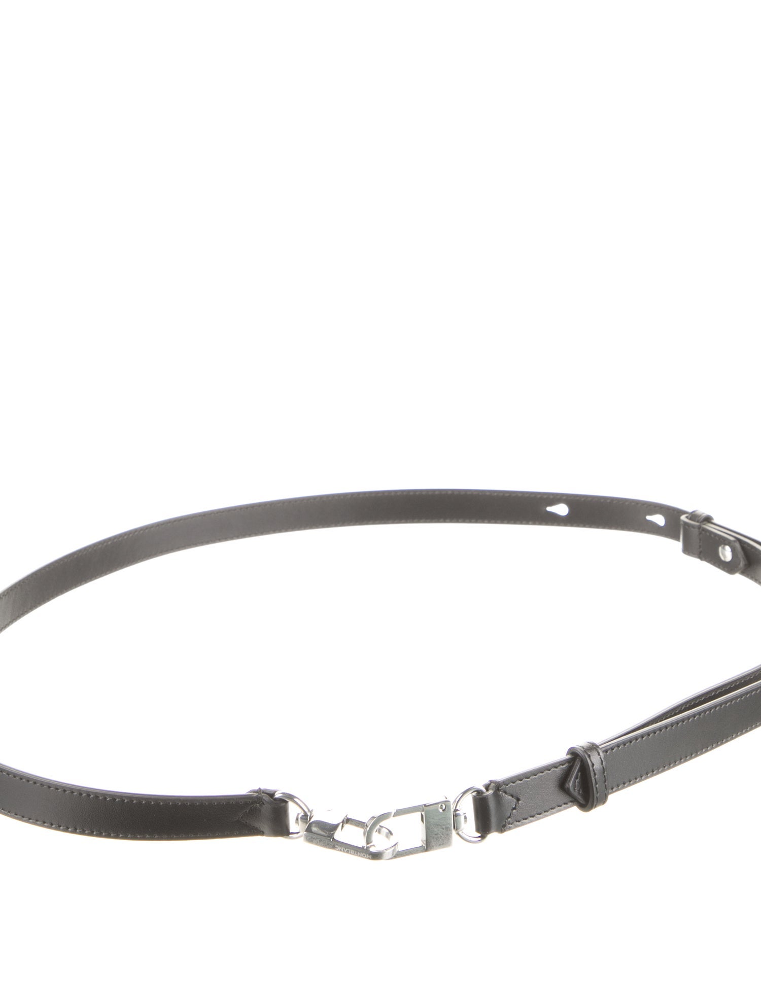 Montblanc leather bag strap