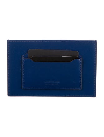 Montblanc leather passport holder
