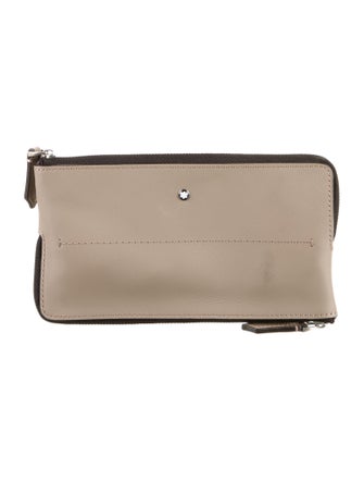 Montblanc leather technology pouch