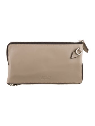 Montblanc leather technology pouch