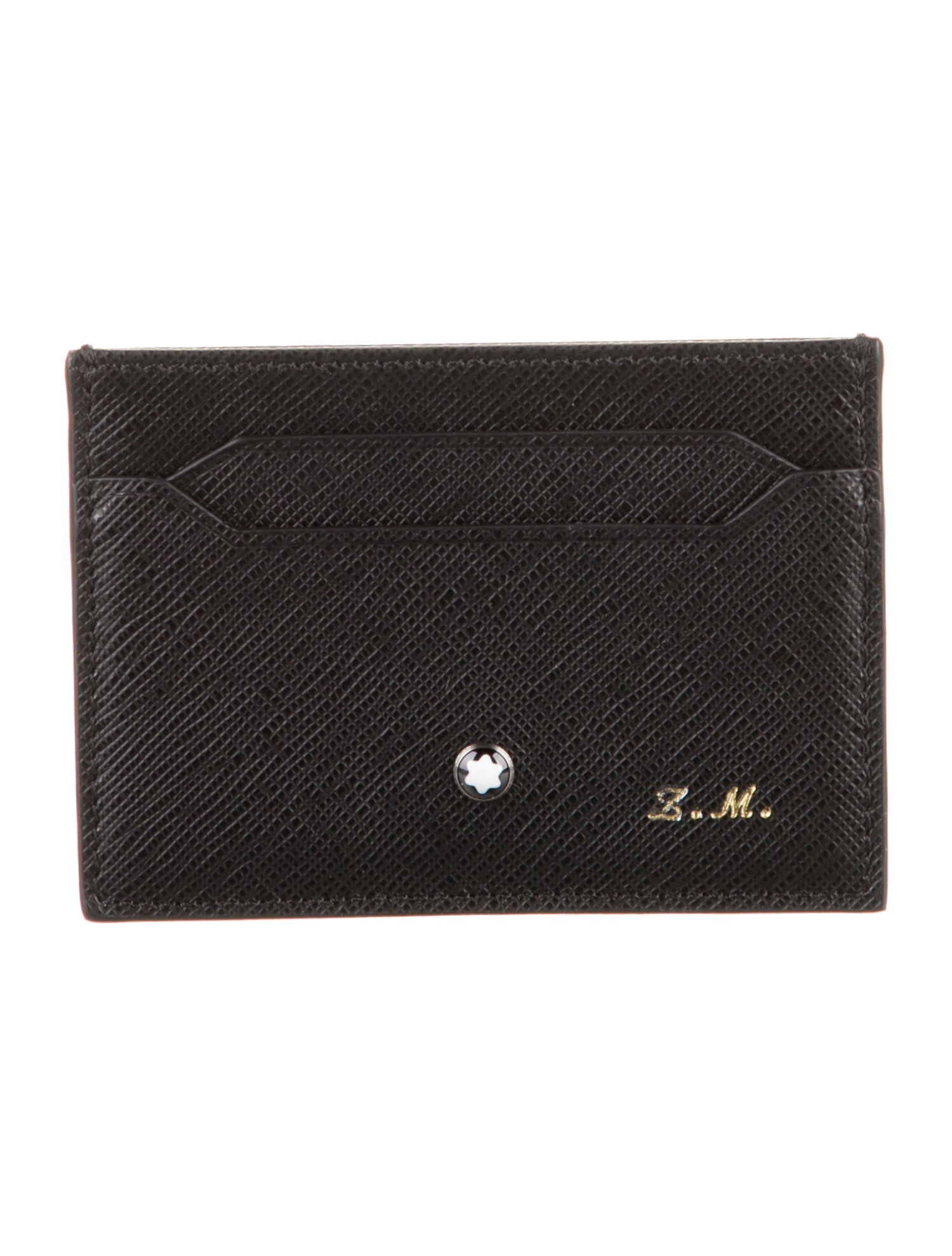 Montblanc Saffiano Leather Card Holder