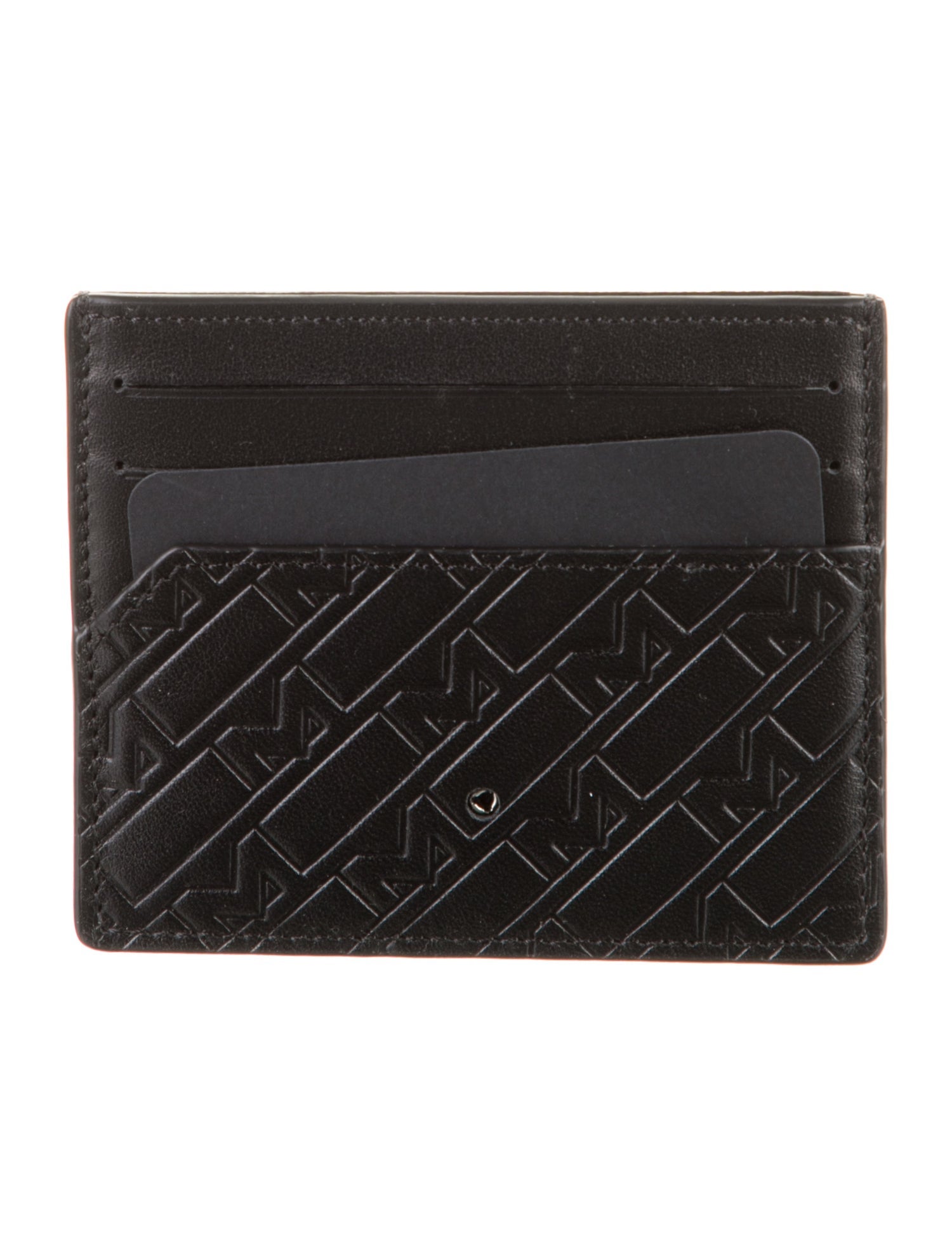Montblanc Leather Printed Card Holder