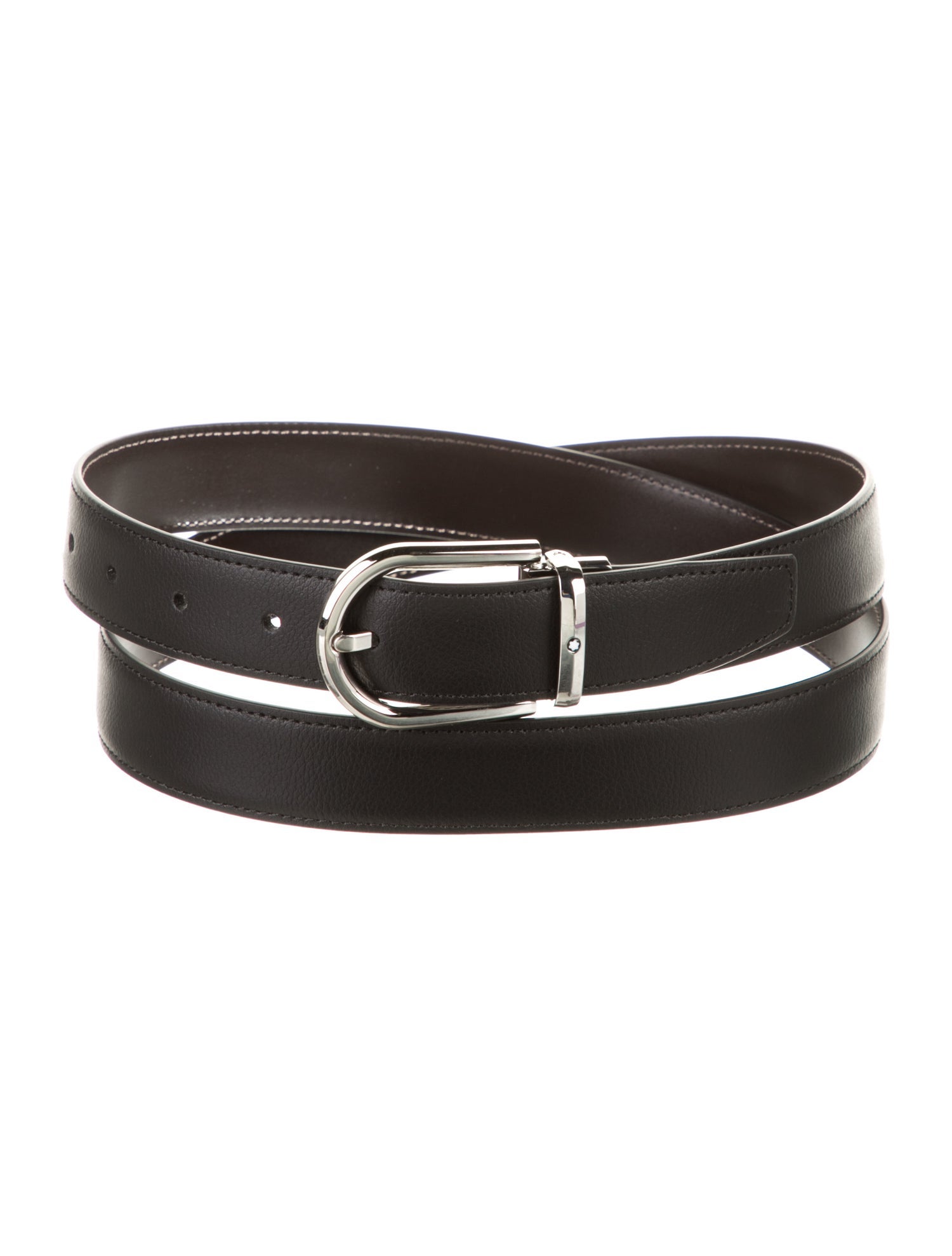 Montblanc Skinny Leather Belt