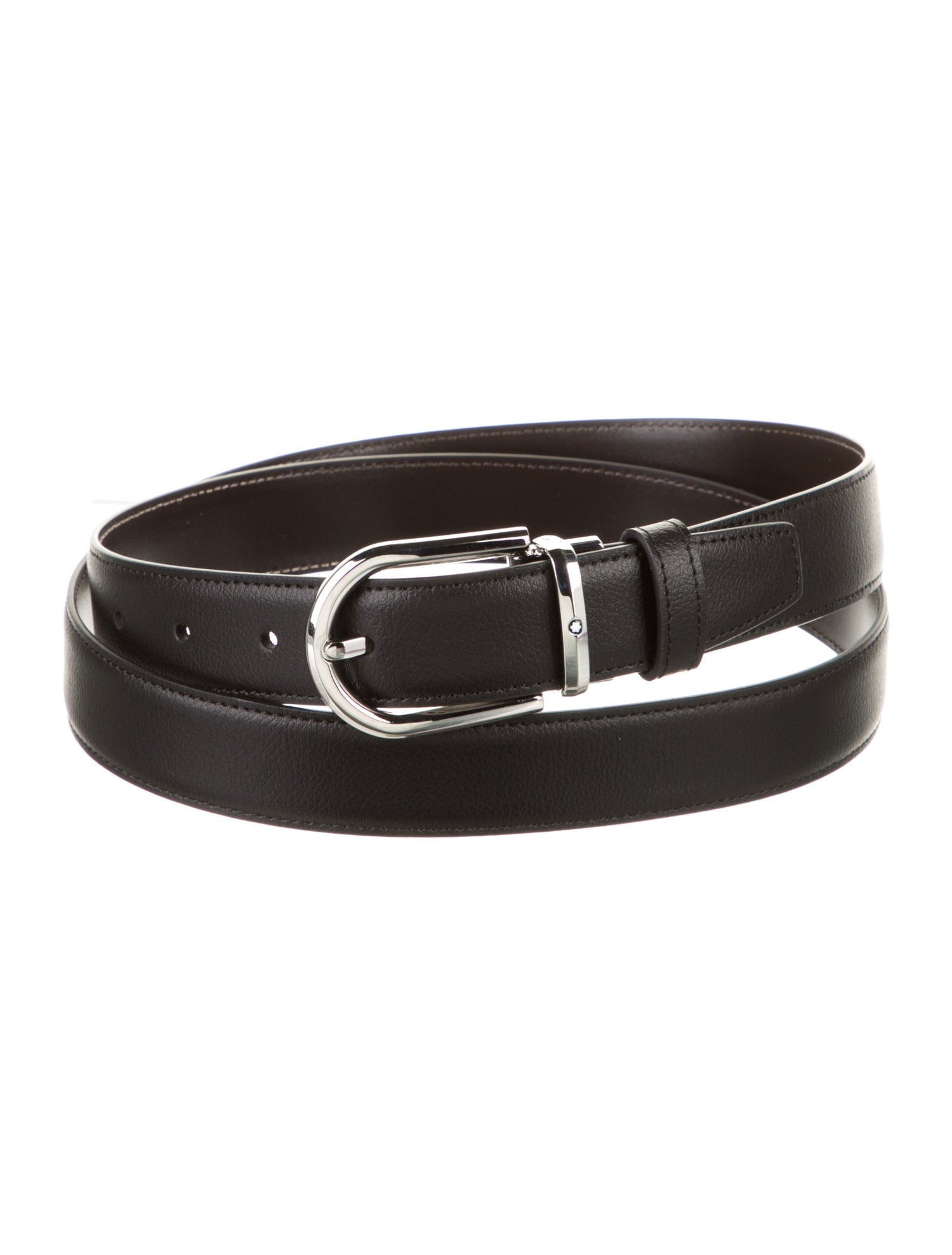 Montblanc Skinny Leather Belt