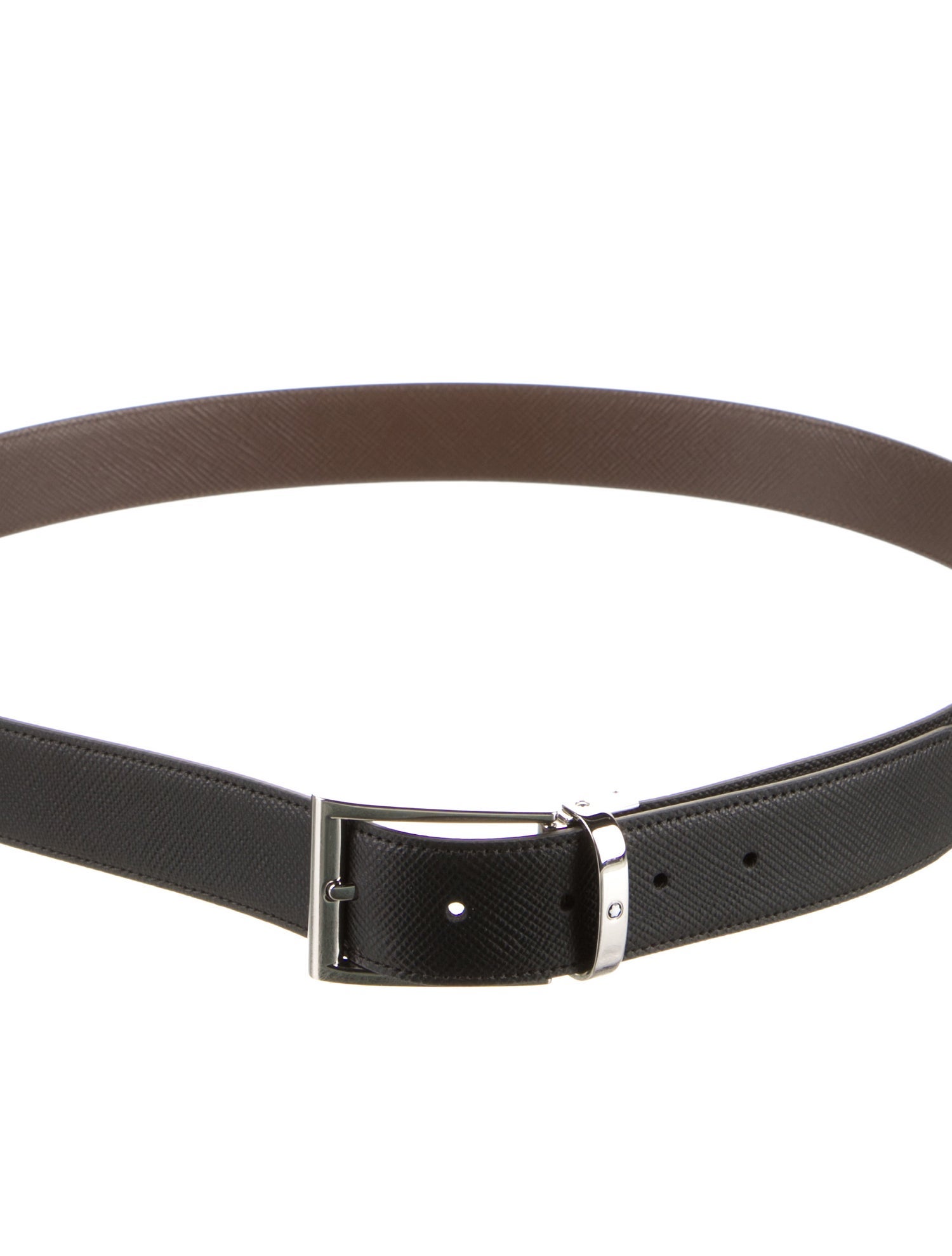 Montblanc Saffiano Leather Belt
