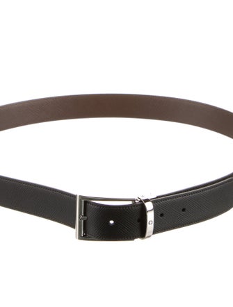 Montblanc Saffiano Leather Belt