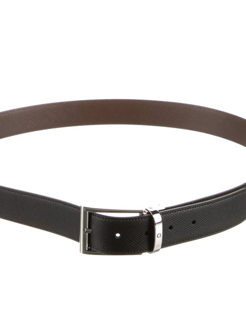Montblanc Saffiano Leather Belt