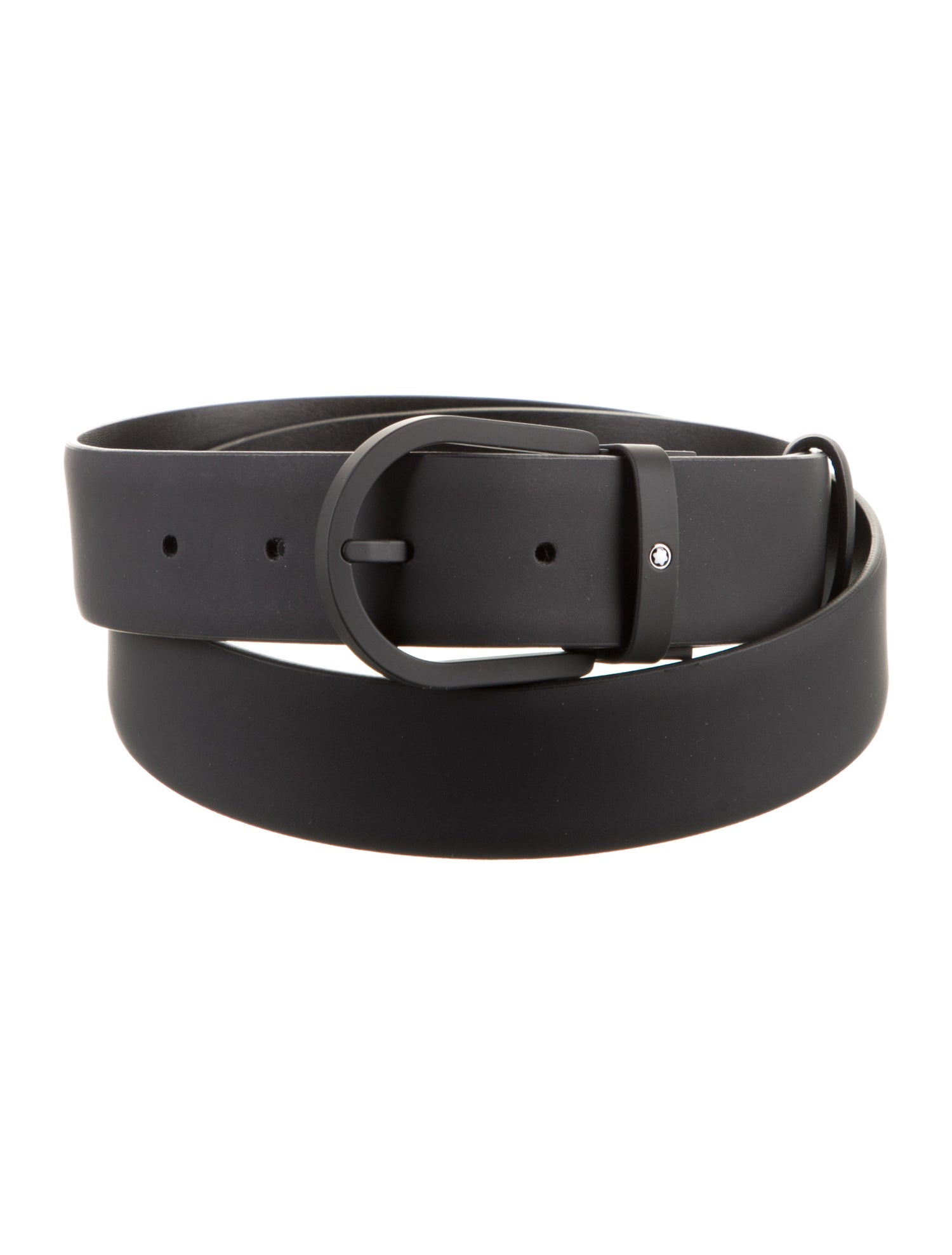 Montblanc Skinny Rubber Belt