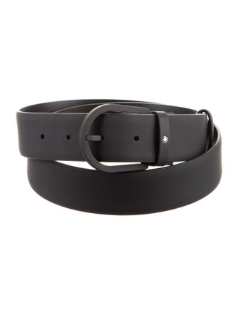 Montblanc Skinny Rubber Belt