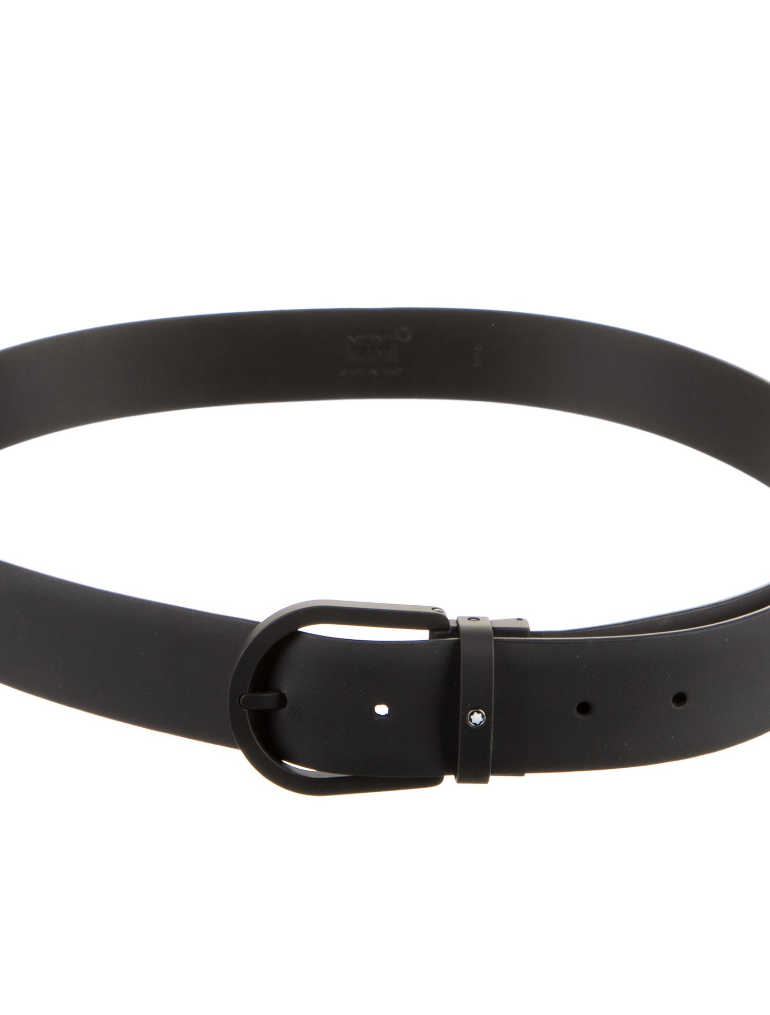 Montblanc Skinny Rubber Belt