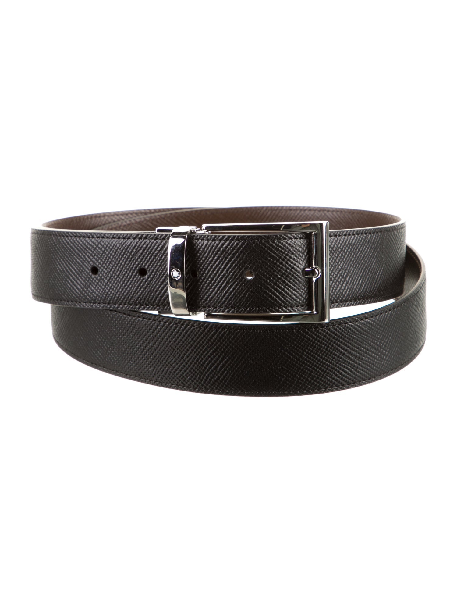 Montblanc Saffiano Leather Belt
