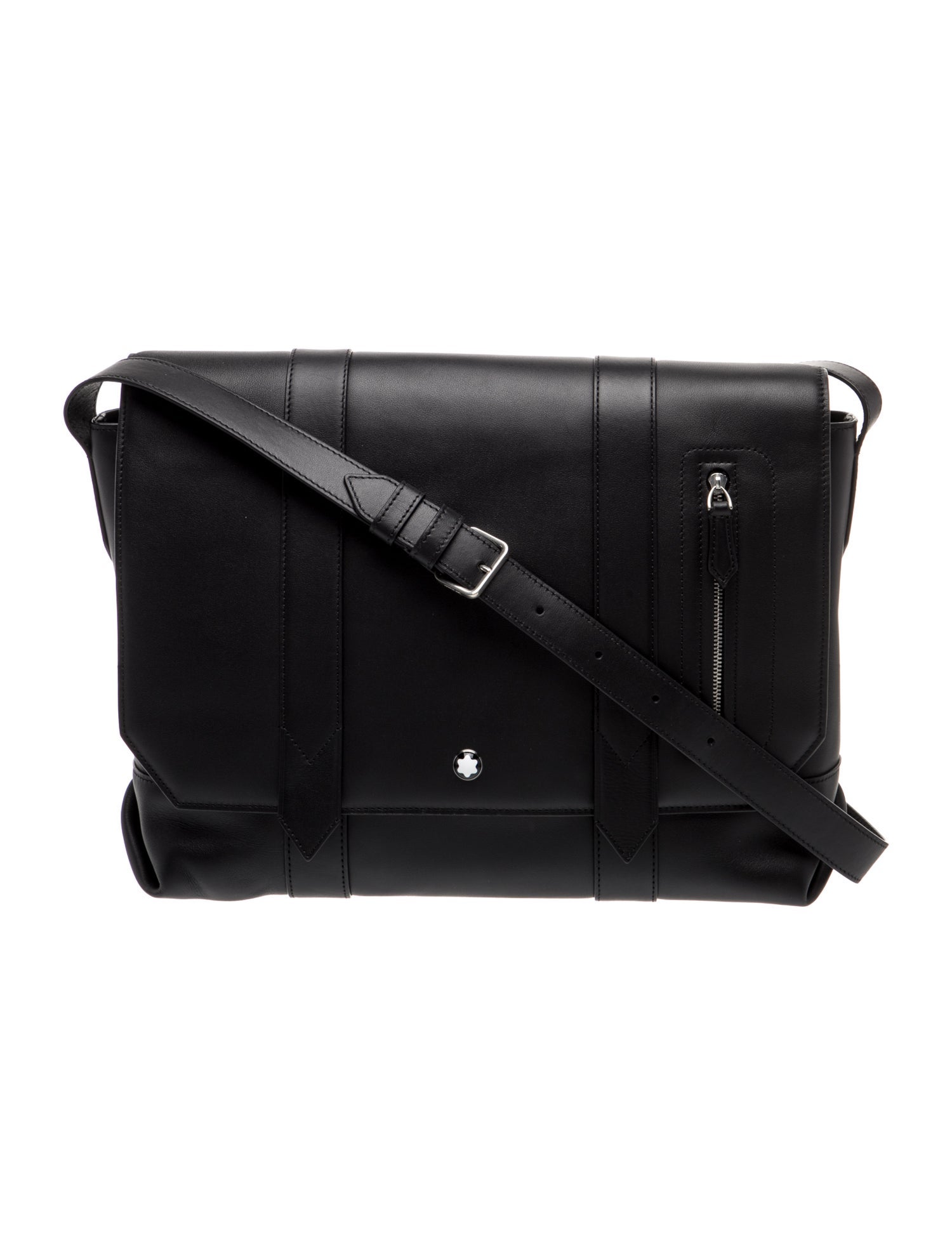 Montblanc Leather Messenger Bag